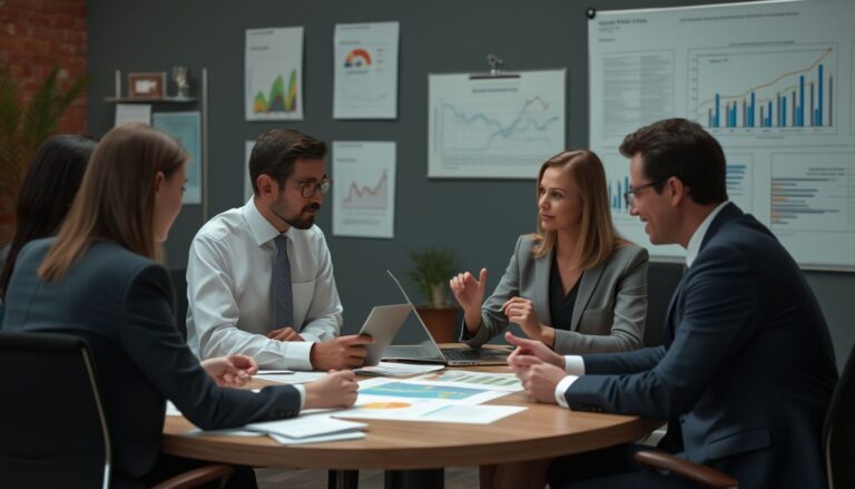optimisation fiscale : tableau avec graphiques financiers et documents fiscaux