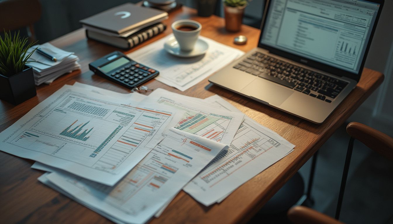 comptabilité d'entreprise : tableau de gestion comptable numérique