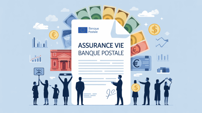 Image assurance vie Banque Postale comparaison frais rendement
