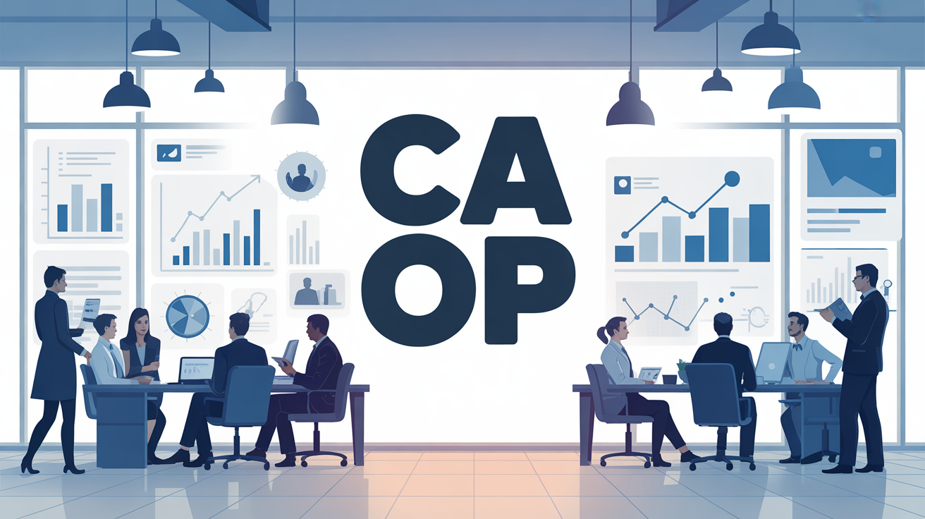 CA OP sigle gestion entreprise