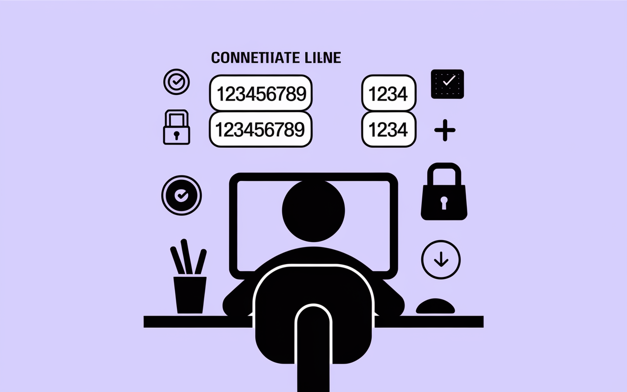 Connexion espace client Fortuneo, secure login ordinateur cadenas