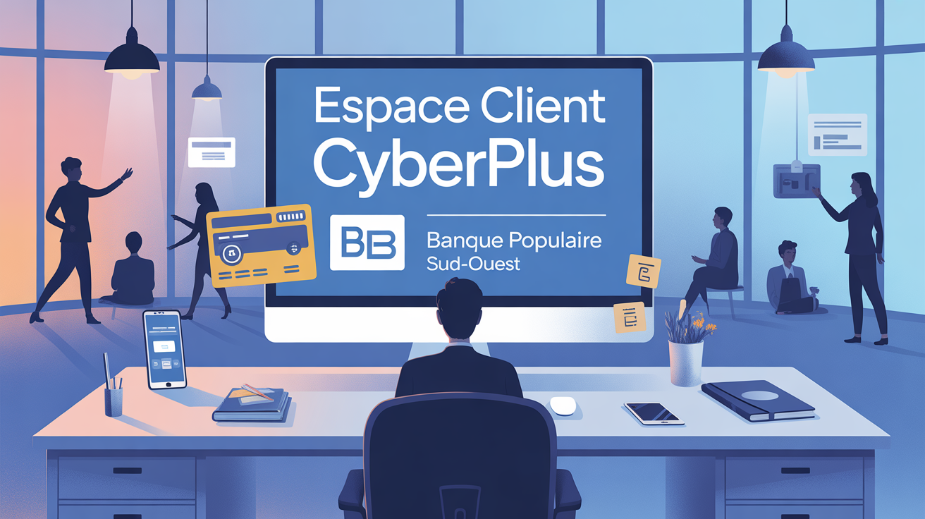 interface espace client cyberplus banque populaire sud-ouest