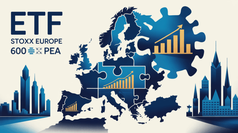 Visuel ETF STOXX Europe 600 PEA diversification et sécurité