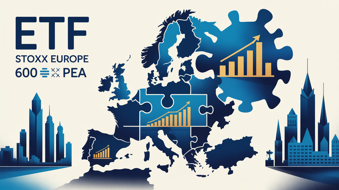 Visuel ETF STOXX Europe 600 PEA diversification et sécurité