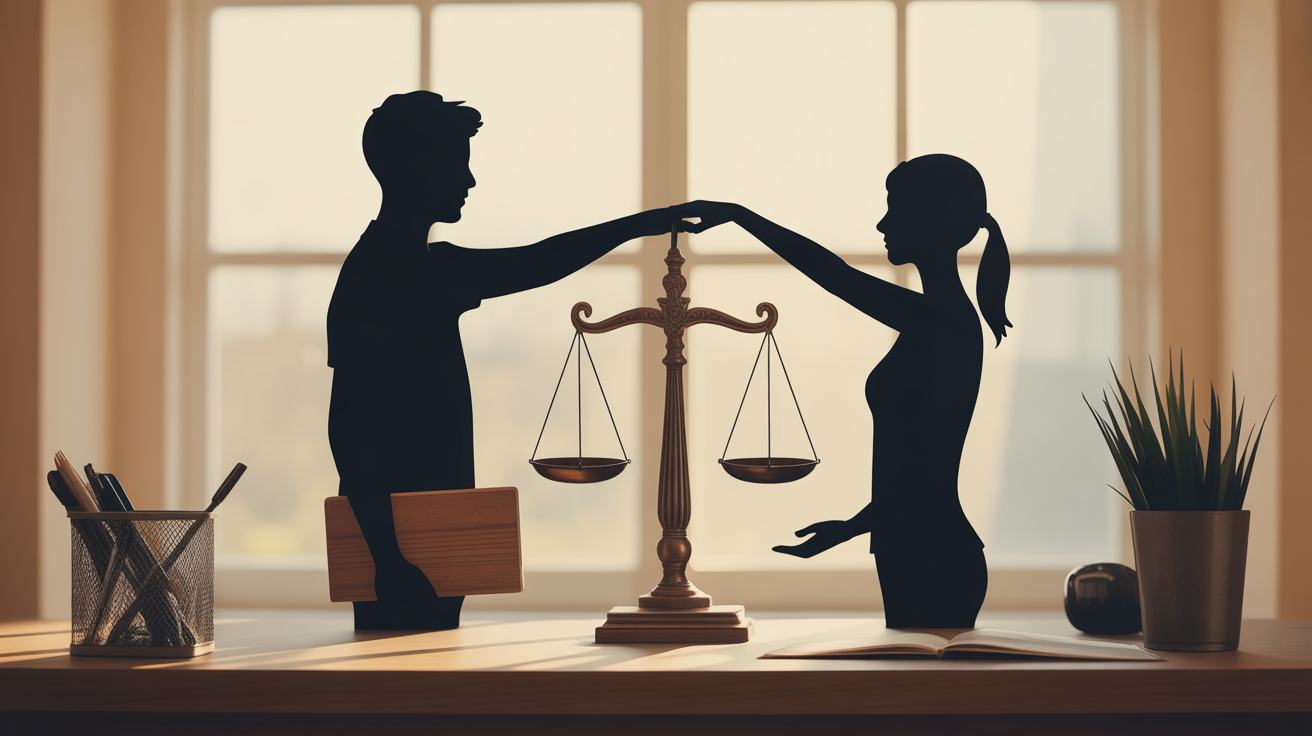 deux parents recu paiement balance justice frais exceptionnels