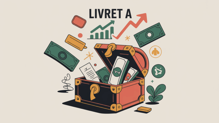 illustration coffre-fort livret a croissance epargne