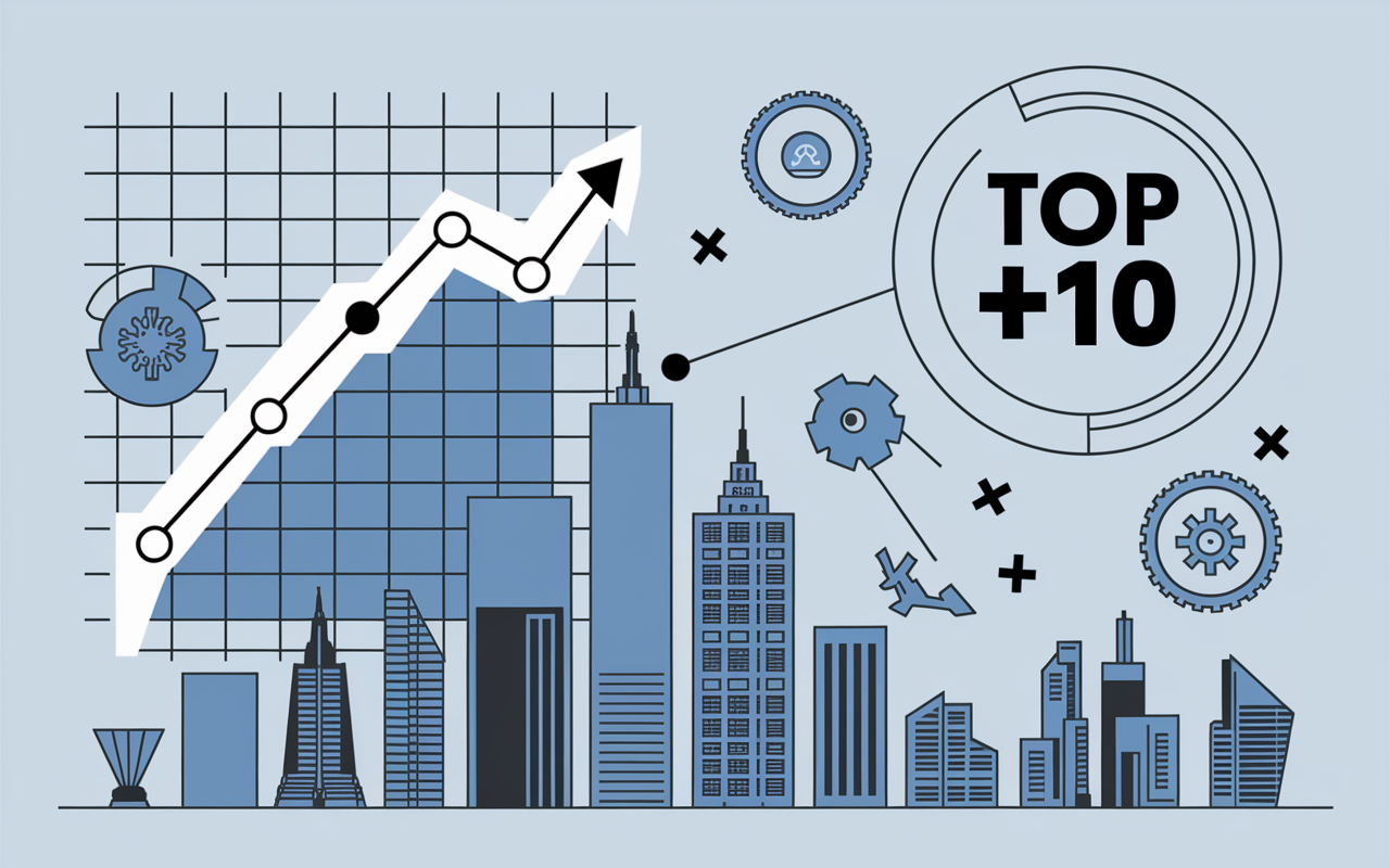 Histogramme croissance top 10 ETF technologie mondiale