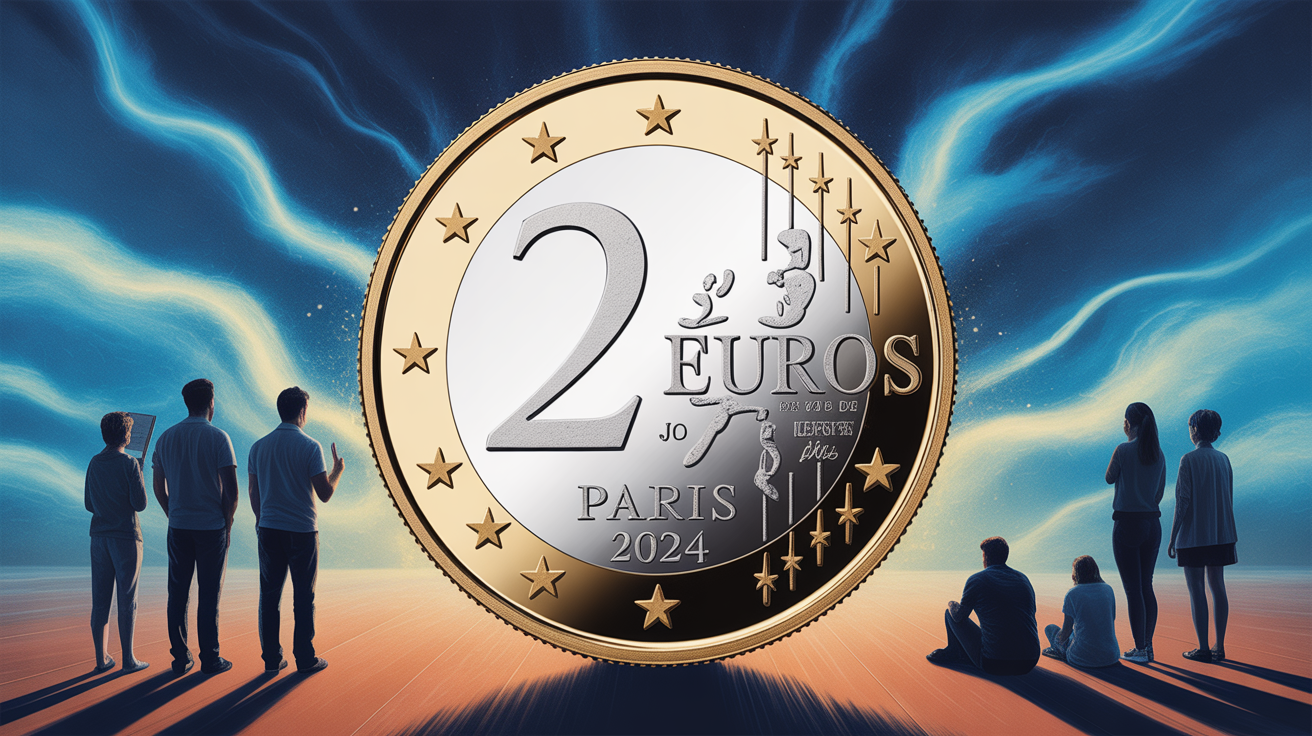 piece 2 euros jo paris 2024 valeur et rarete
