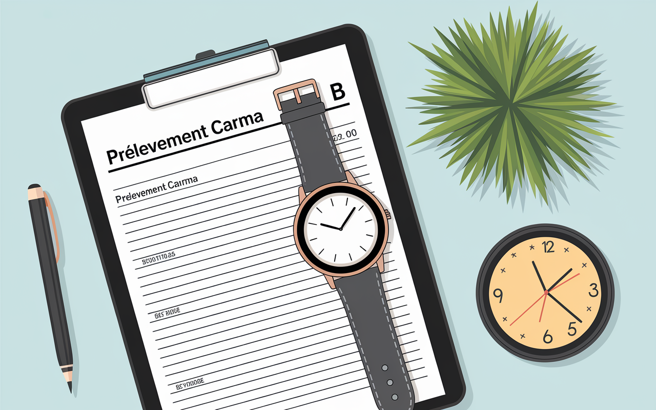 prelevement carma releve banque assurance