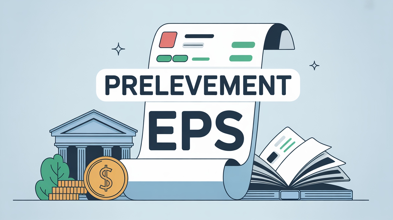 prelevement eps sur releve bancaire avec cle de securite