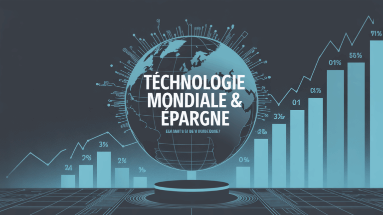 Globe digital circuits bourse technologie mondiale epargne