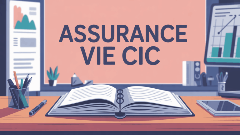 illustration dossier assurance vie cic avec pieces et graphique de rendement