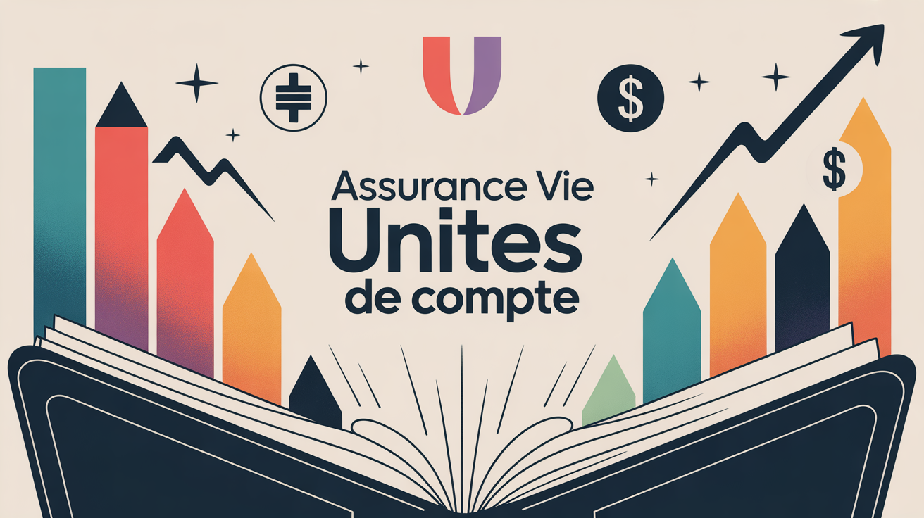 illustration portefeuille assurance vie unités de compte argent graphique