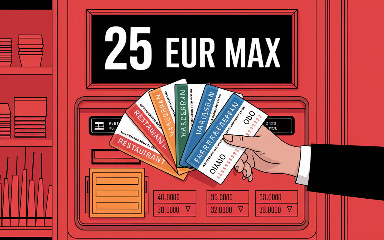 nombre tickets restaurant caisse magasin