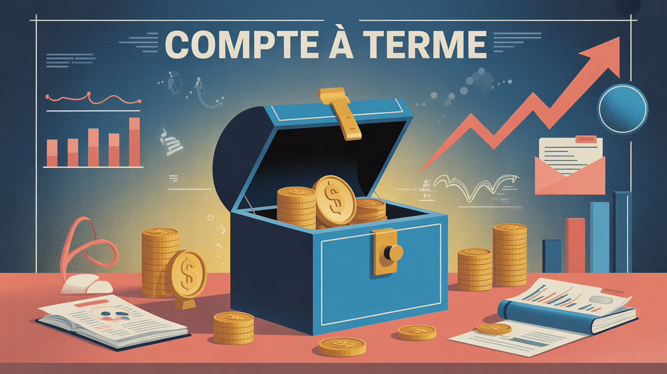 coffre fort compte a terme securite graphique