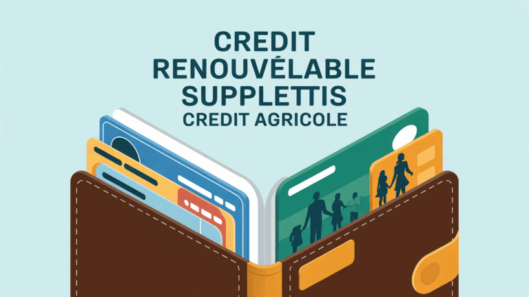 Illustration Credit renouvelable Suppletis Credit Agricole famille