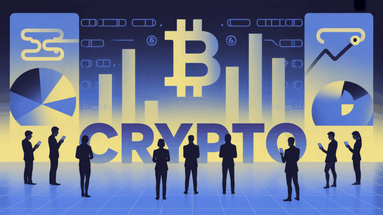 crypto trading social BullX silhouette blockchain mobile