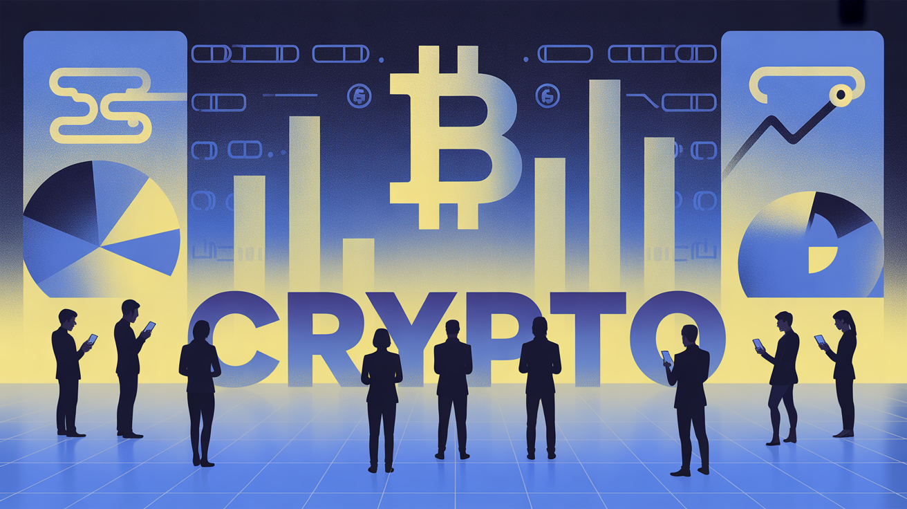 crypto trading social BullX silhouette blockchain mobile