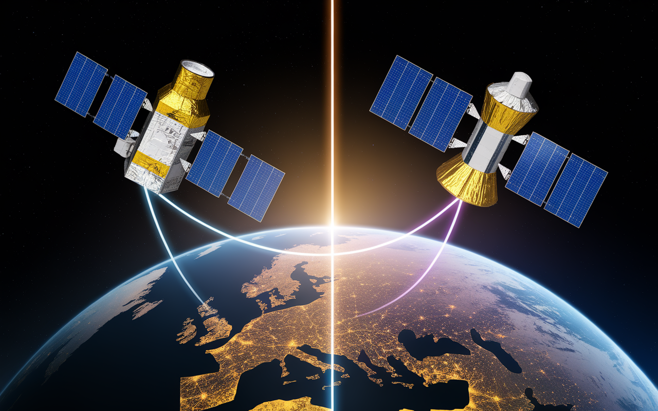 Strategie LEO GEO Eutelsat 2025 transition satellites