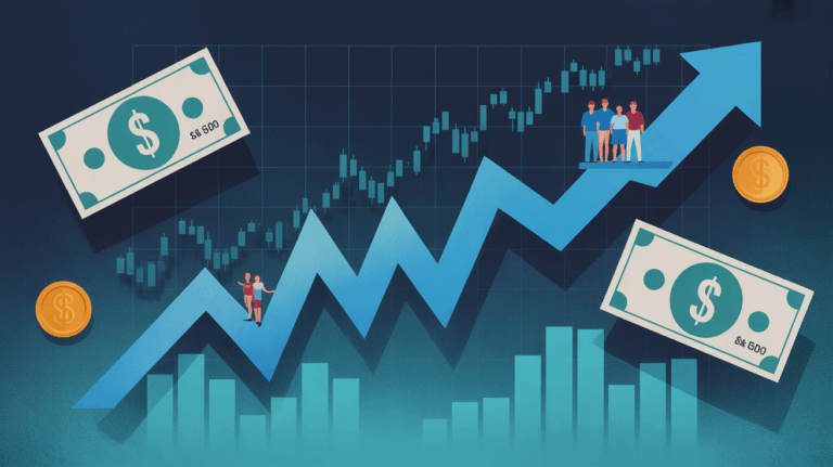 PEA ETF S&P 500 bourse croissance illustration