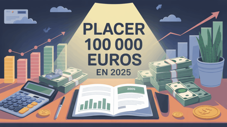bureau calculatrice 100 000 euros graphique financier