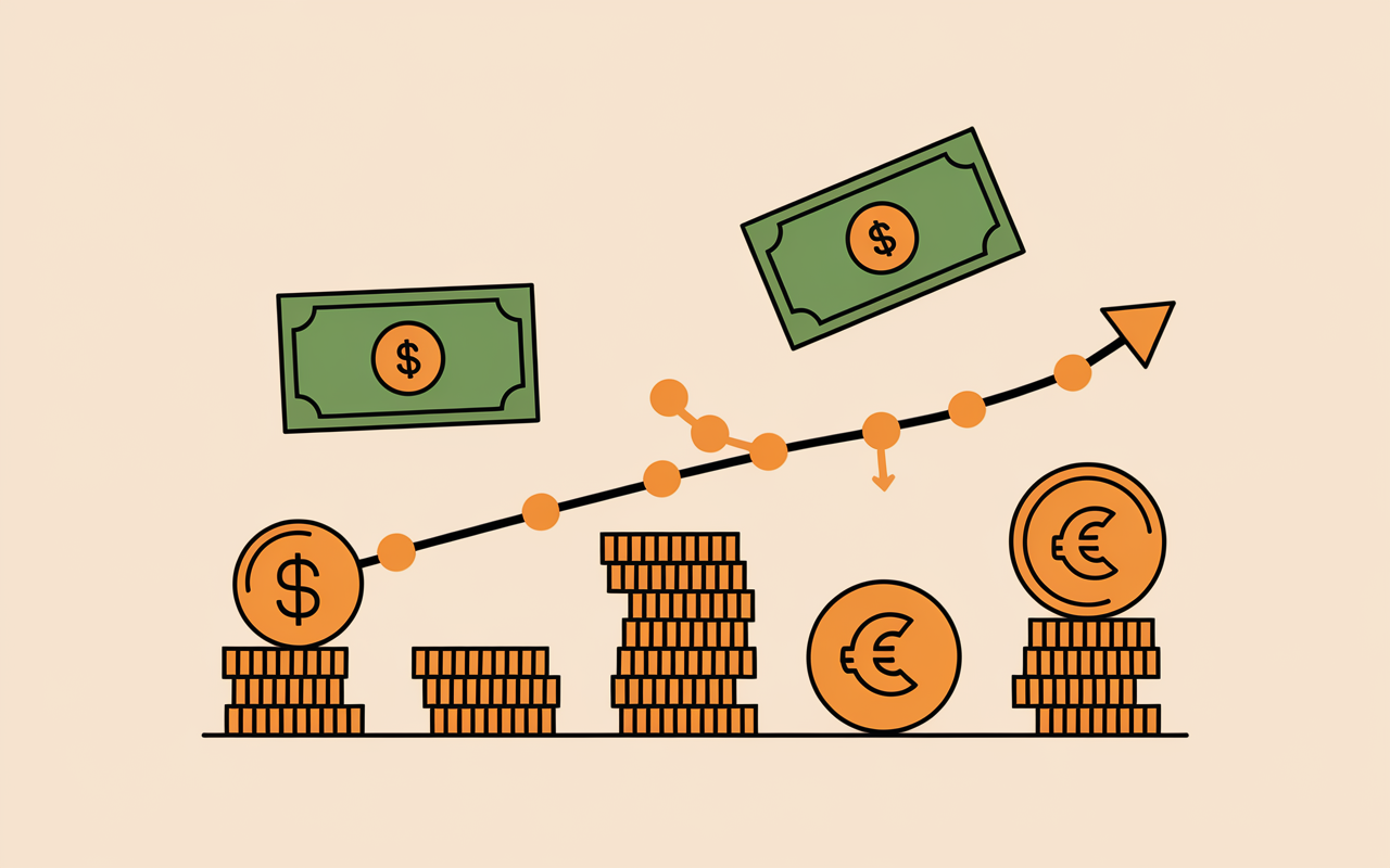Graphique rendement 2 10 pourcent billets 1 million d'euros place