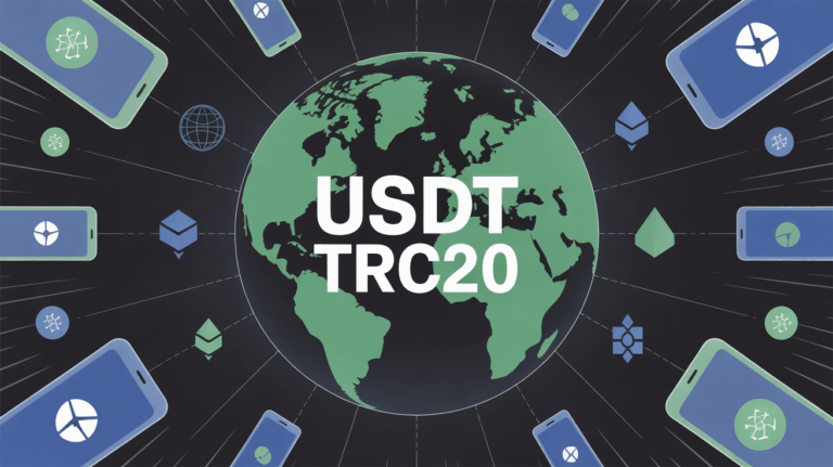 Globe blockchain USDT TRC20 smartphone