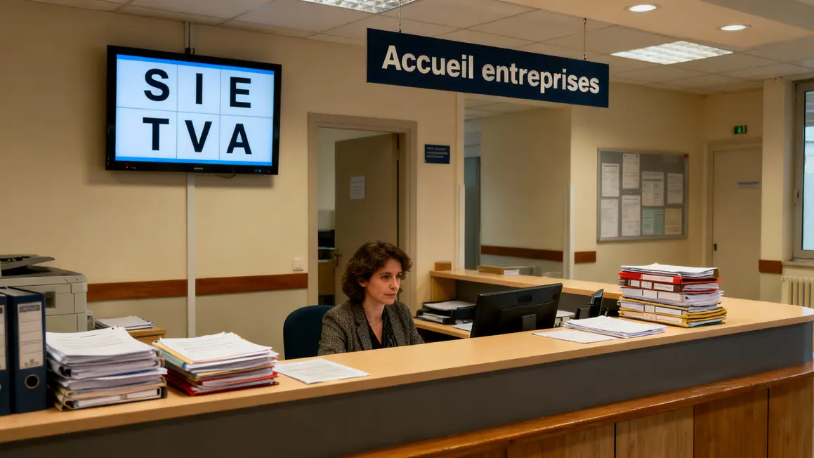 Guichet SIE conseiller TVA accueil
