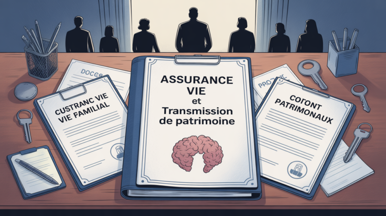 Illustration assurance vie et transmission de patrimoine dossiers succession