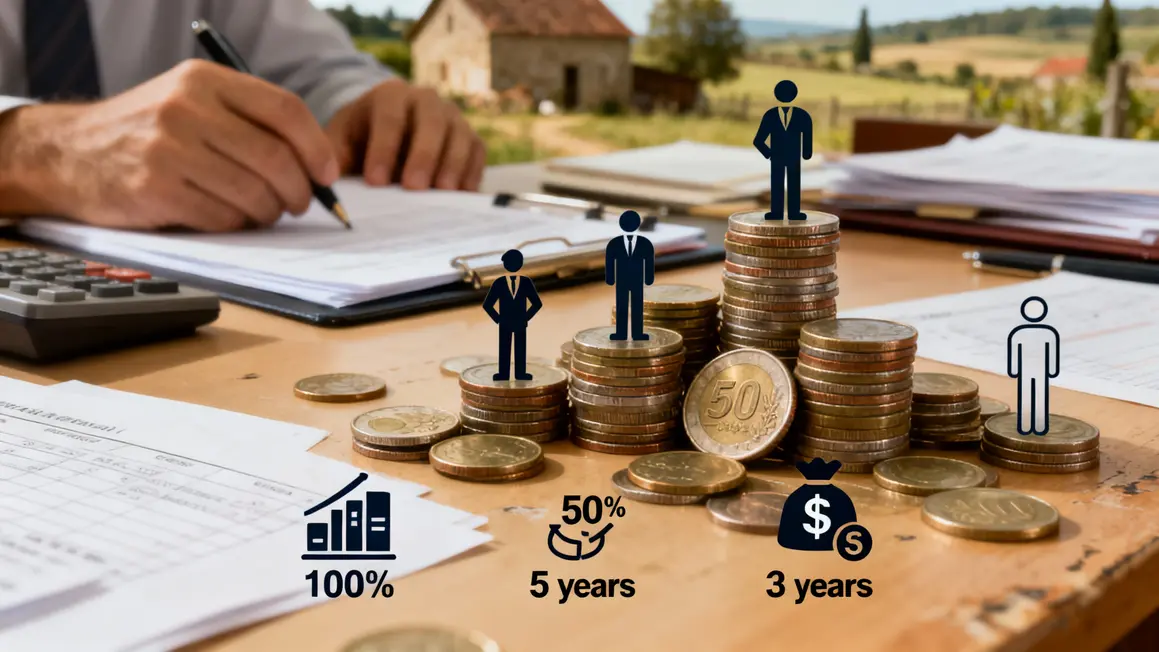 Infographie avantages fiscaux ZRR PME