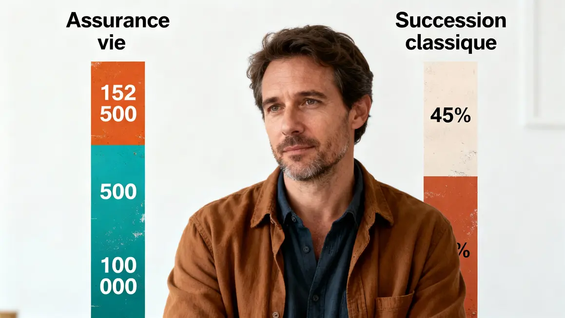 Graphique abattements succession assurance vie classique