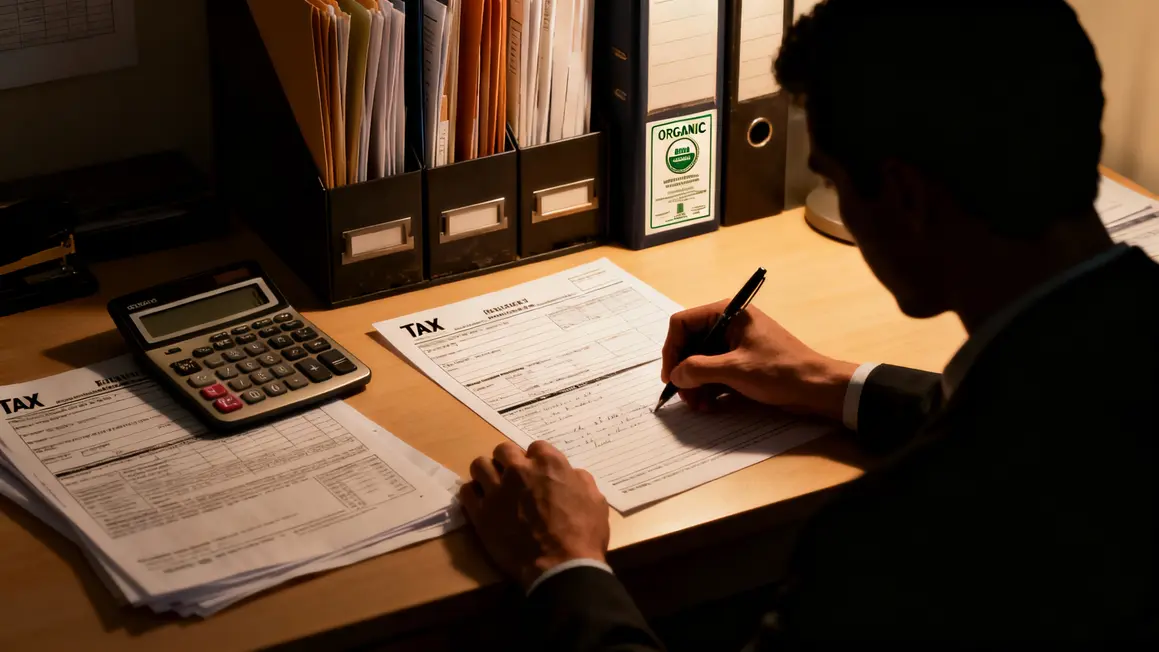 Crédit d'impôt bio formulaire certificat
