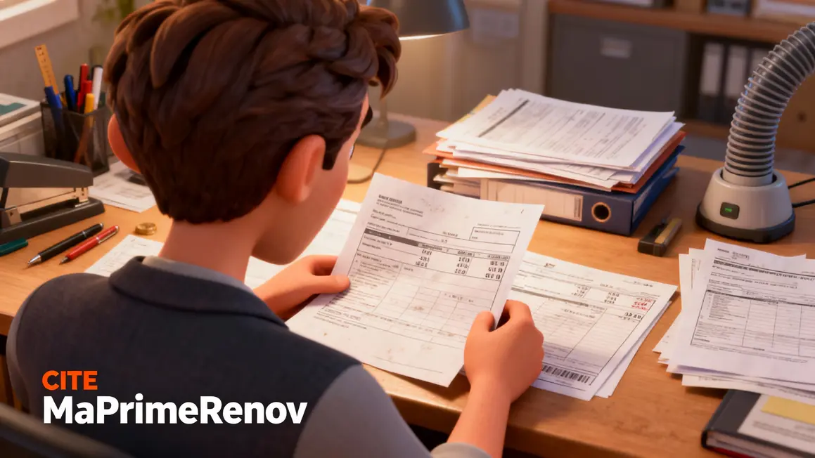 Documents MaPrimeRénov crédit d'impôt table