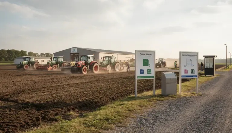 Crédit d'impôt glyphosate scène ferme moderne transition écologique