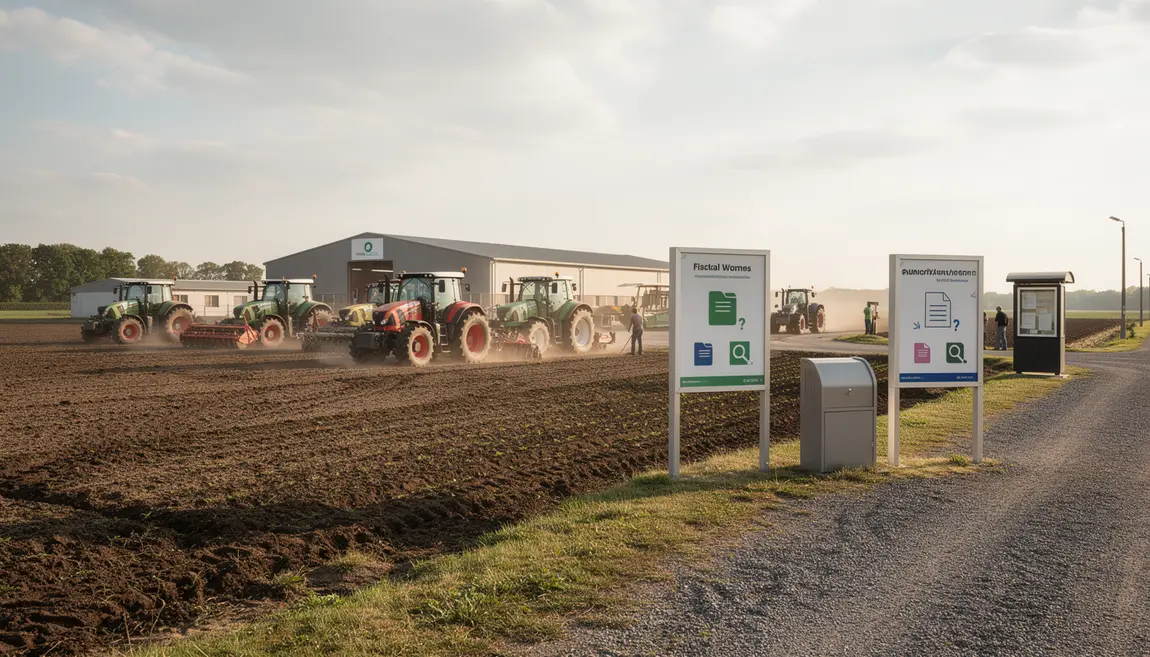 Crédit d'impôt glyphosate scène ferme moderne transition écologique