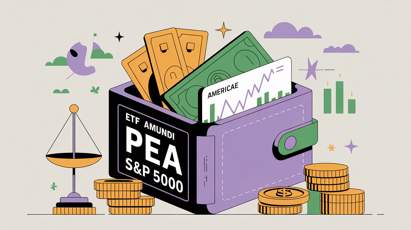 Illustration portefeuille ETF Amundi PEA S P 500 avantages fiscaux