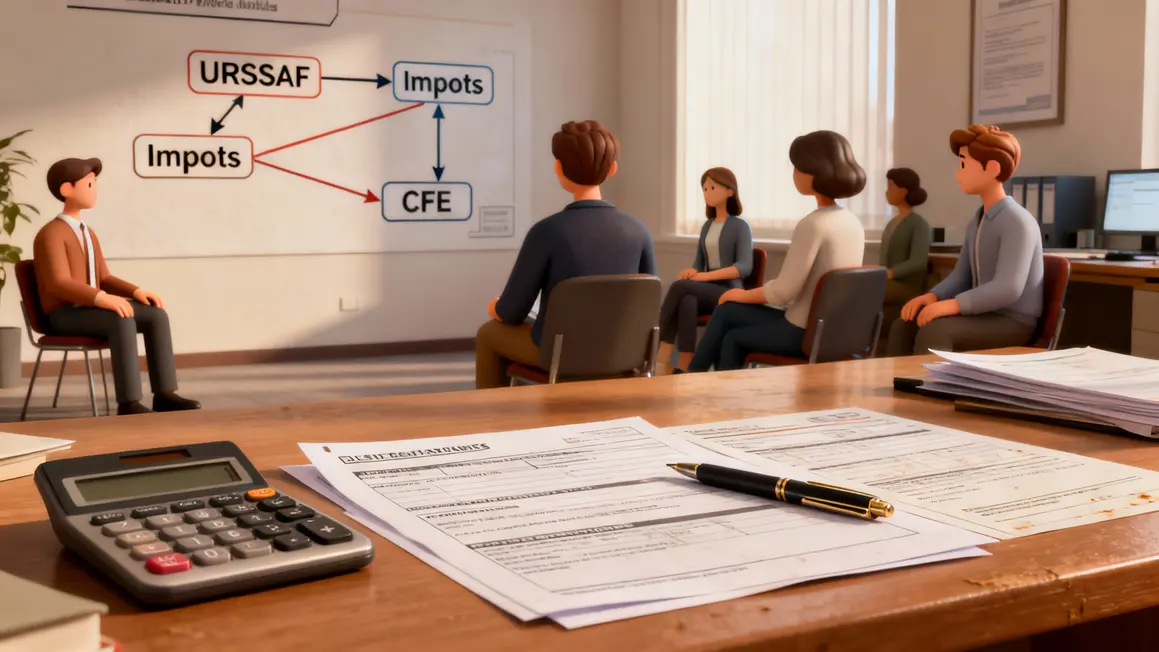 declaration urssaf impots cfe fermeture auto-entreprise