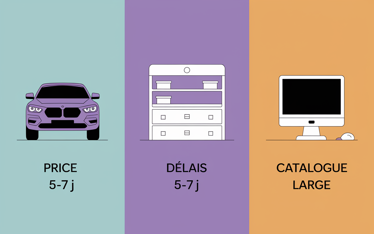 Comparatif Ovoko casses France pièce auto
