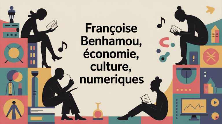 Illustration SEO Françoise Benhamou économie culture numérique