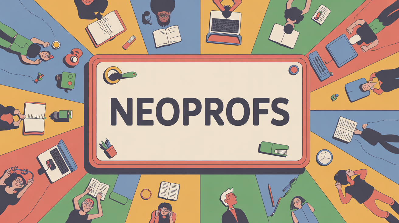 Vue communauté enseignant forum Neoprofs sur tablette