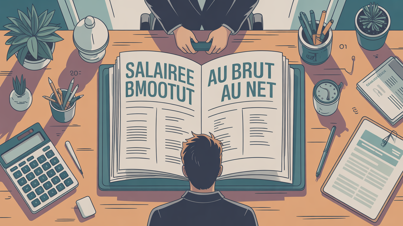 vue bulletin paie passage brut net