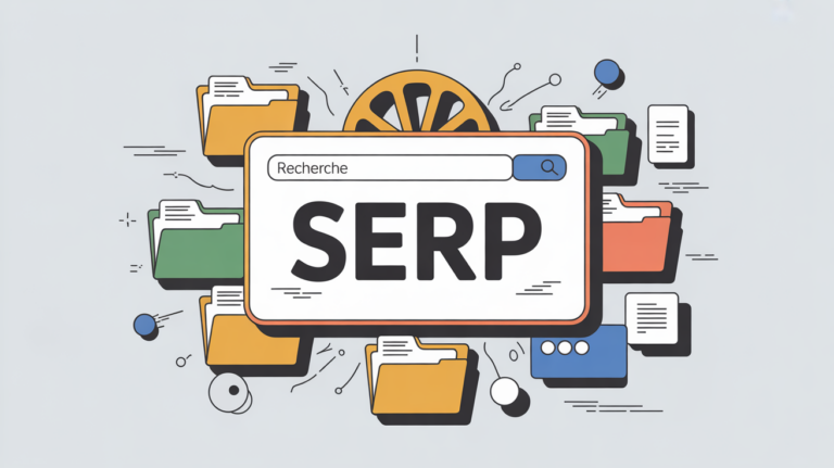 illustration SERP moteur de recherche