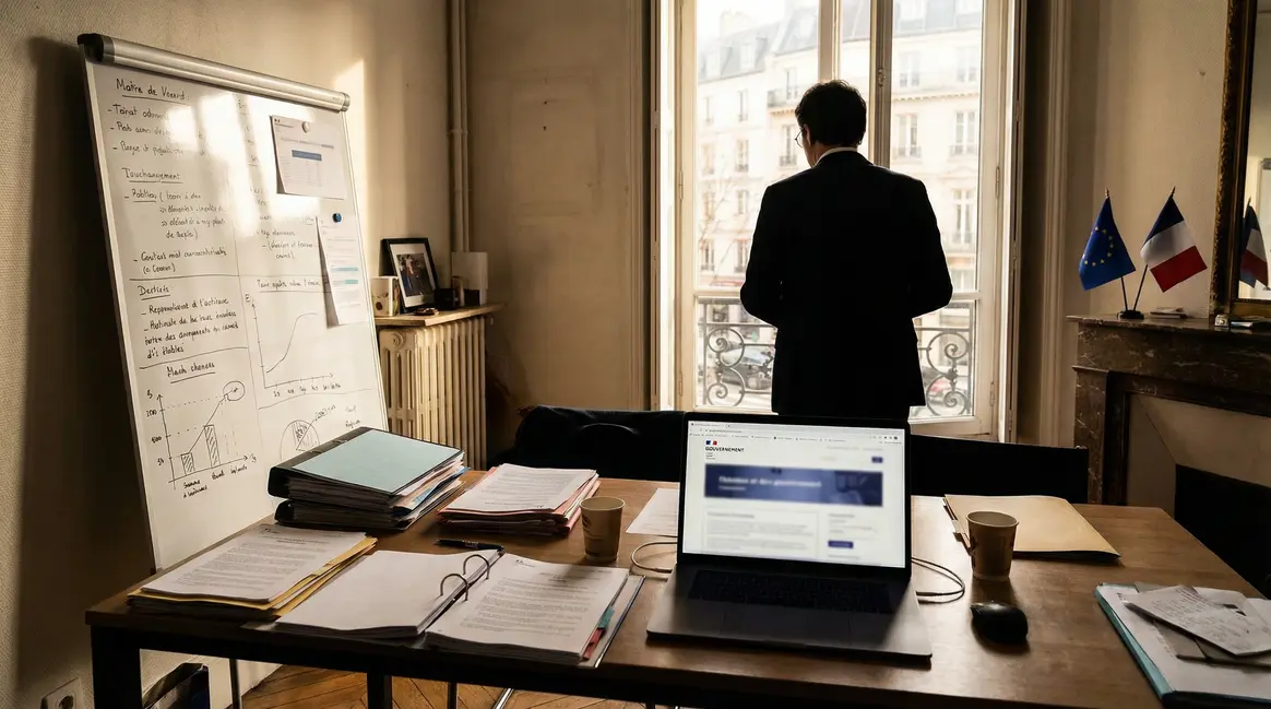 Bureau SIE ordinateur site fiscal et documents