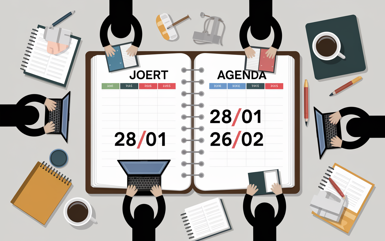 tableau stylise des dates de salaire 2026 agents publics