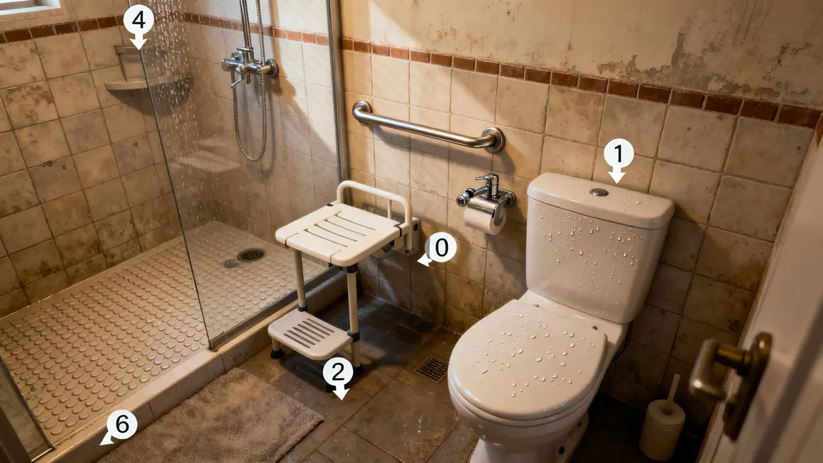 Equipements salle de bain senior crédit d'impôt visualisation