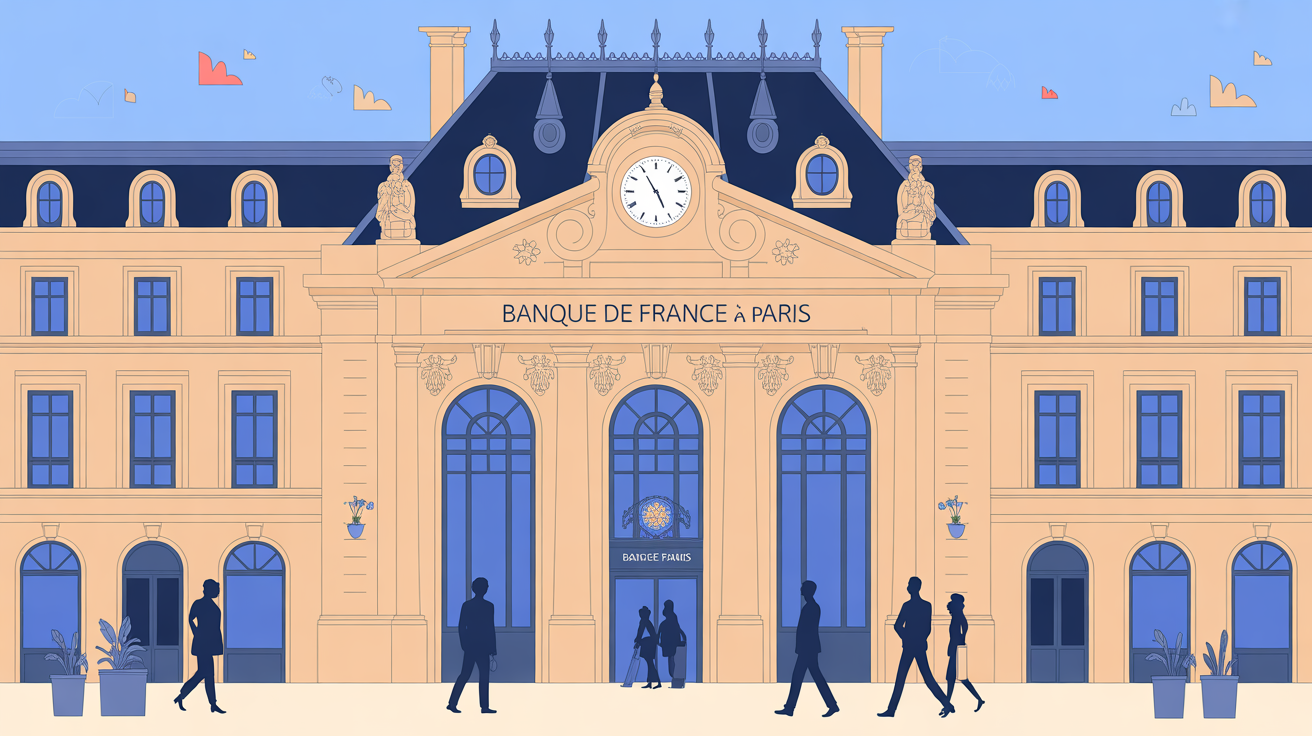 banque de france adresse paris facade monumentale