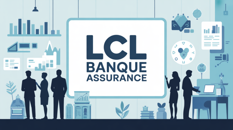 scene banque et assurance lcl moderne