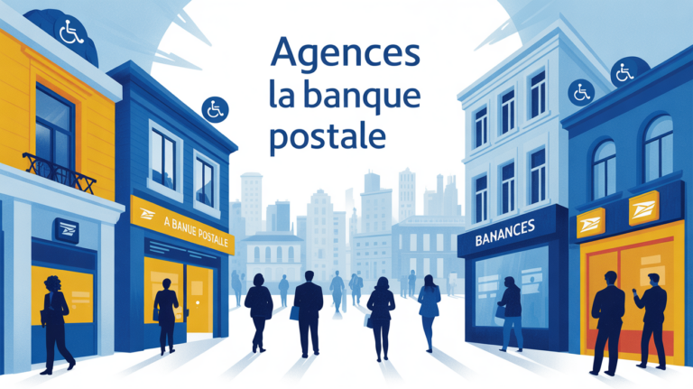 illustration agences banque postale a proximité accessibilité