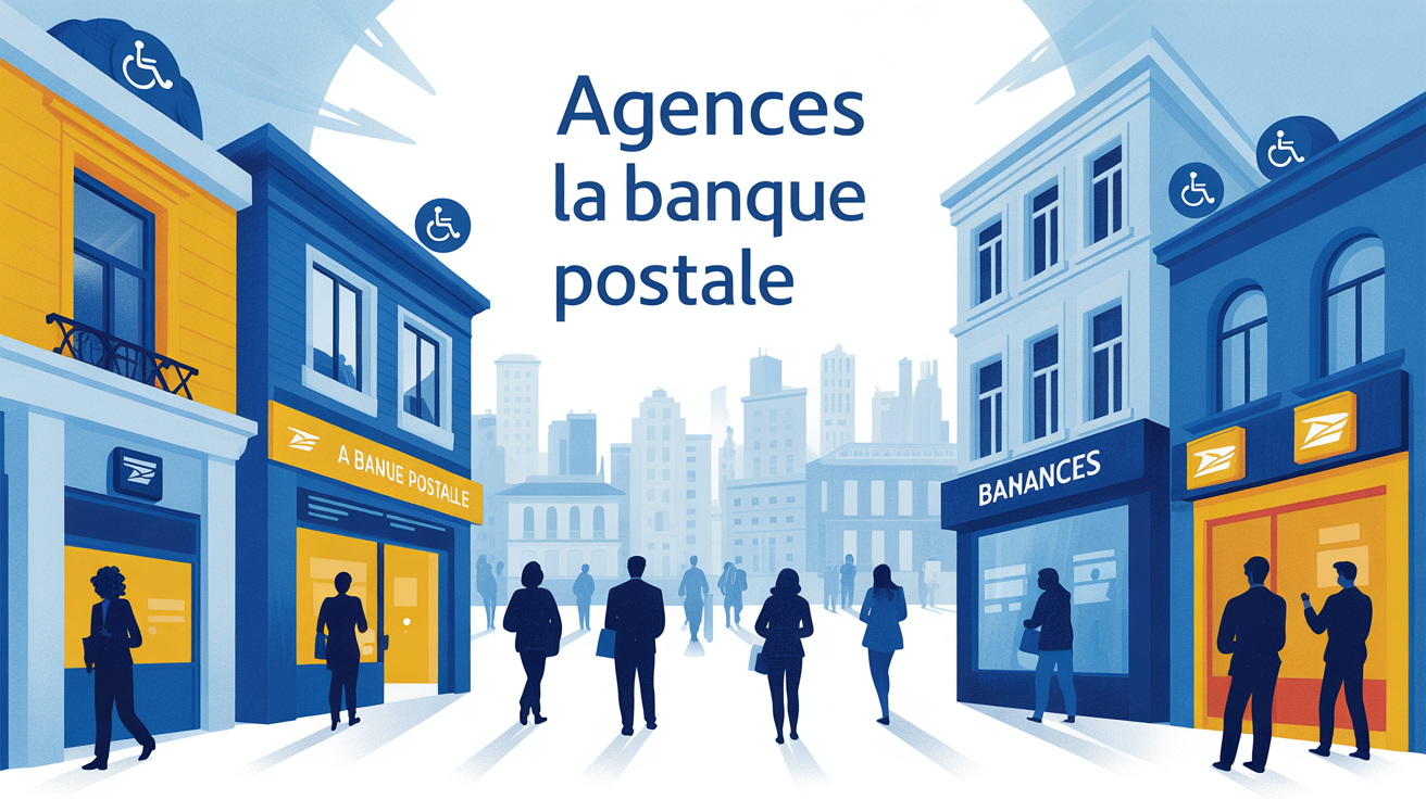 illustration agences banque postale a proximité accessibilité