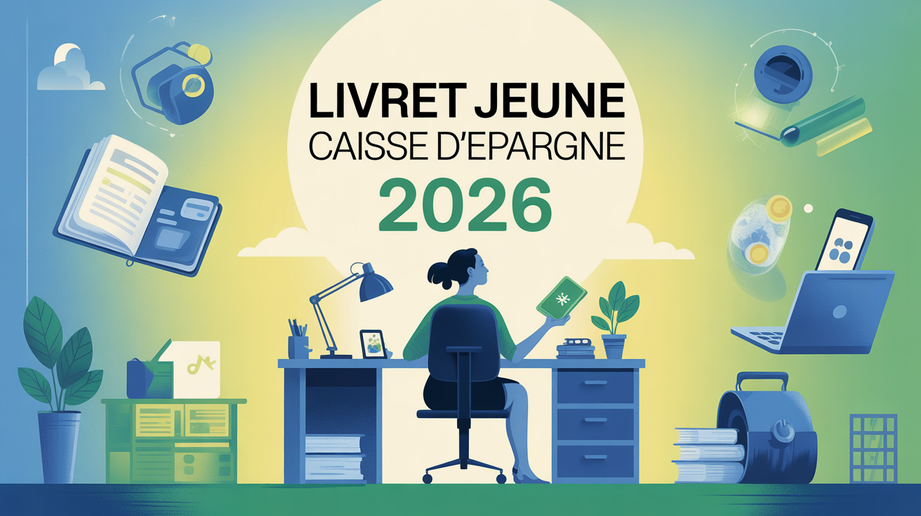 caisse epargne livret jeune assis bureau 2026